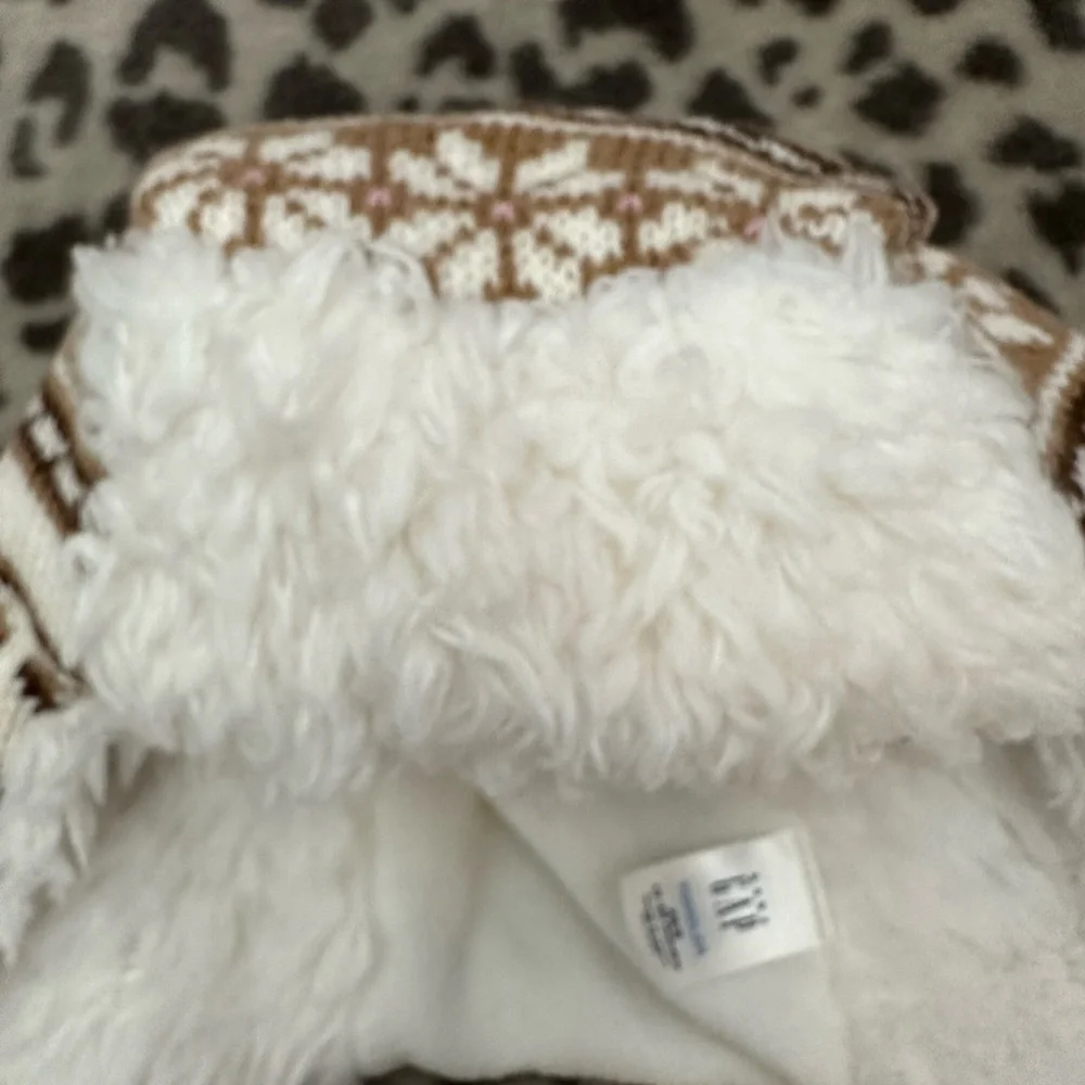 babyGap Wool & Fleece Trapper Hat in Tan Size Toddler XS S 12-24 months